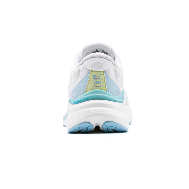 PEAK Slip Resistant Abrasion Resistant Low top Running Shoes Men’s White Blue