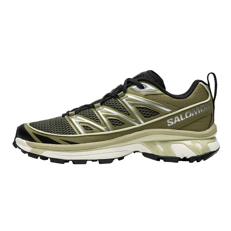 SALOMON XT 6 Fabric Breathable Low top Contagrip Casual City Commuting Running Shoes Unisex Green