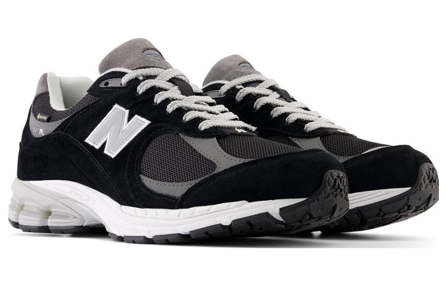 Кроссовки New Balance 2002R (черный / серый / серебристый) — фото 3