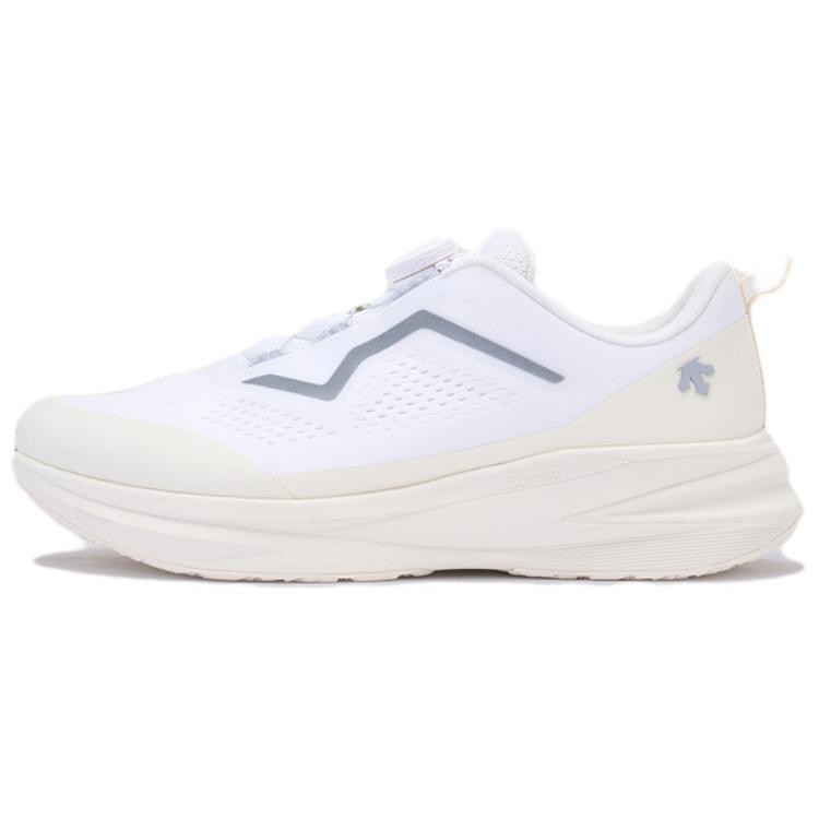 DESCENTE RUNNING Slip Resistant Abrasion Resistant Low top Running Shoes Men’s White