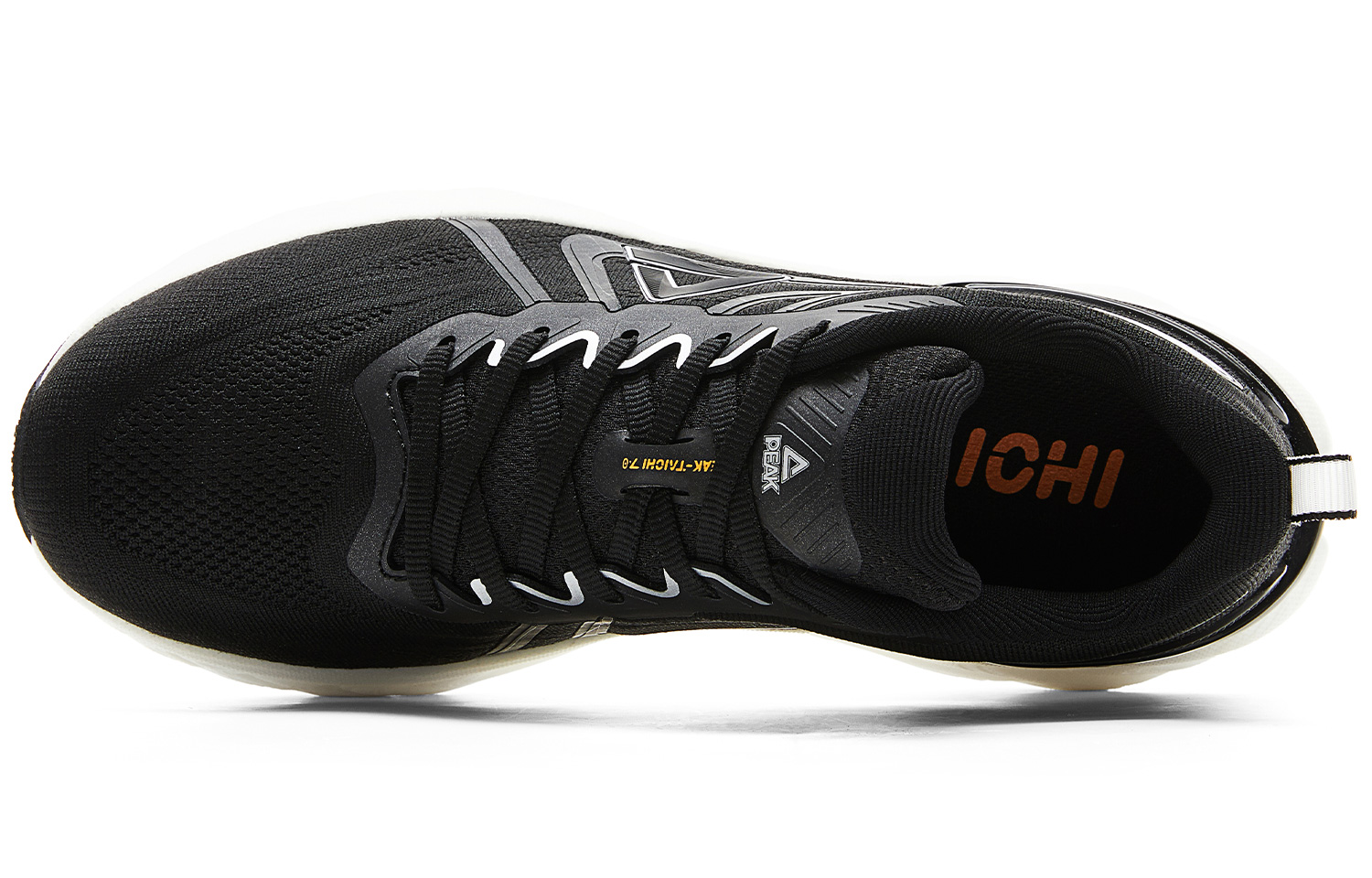 PEAK Cushioning Slip Resistant Abrasion Resistant Rebound Low top Running Shoes Women’s Black Ivory