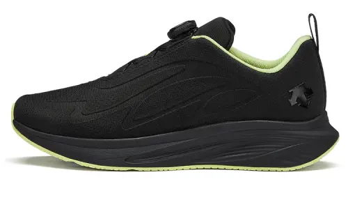 DESCENTE Cushioning Breathable Cushioning Breathable Low top Casual Running Shoes Men's Black
