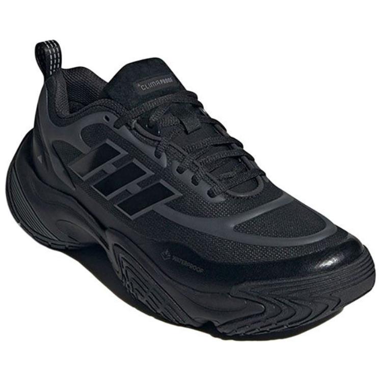 Adidas CLIMAPROOF AMPHY Comfortable Textile, Synthetic Leather Low top Casual City Commuting Running Shoes Unisex Black
