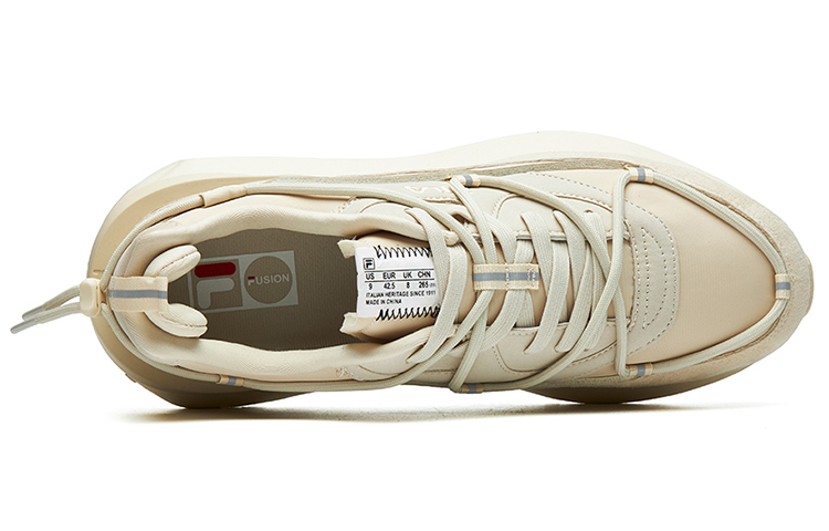Мужские кроссовки Fila FUSION Jogger DX (бежевые) — фото 3