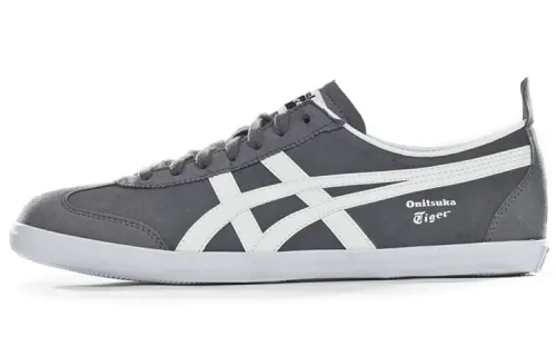 Onitsuka Tiger MEXICO 66 Retro Sports Abrasion Resistant Low top Running Shoes Unisex Gray