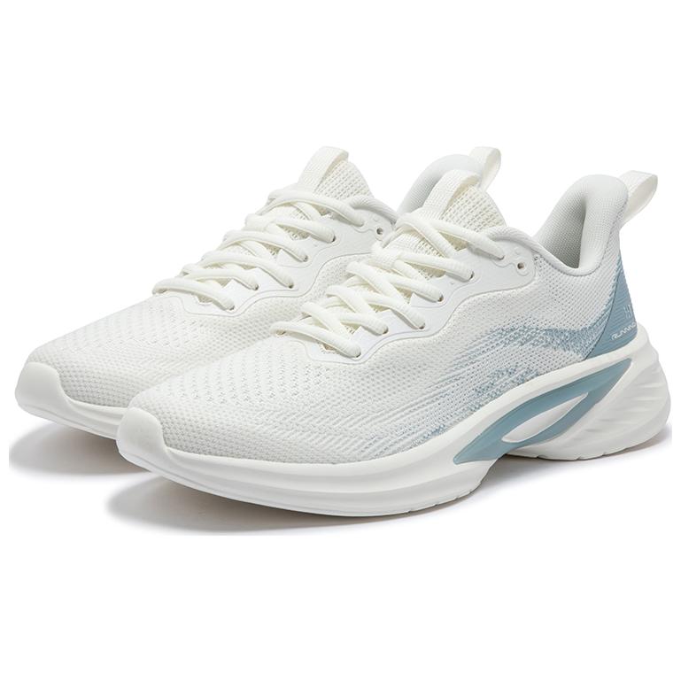 361° Cushioning Slip Resistant Abrasion Resistant Low top Casual Running Shoes Men’s White Blue