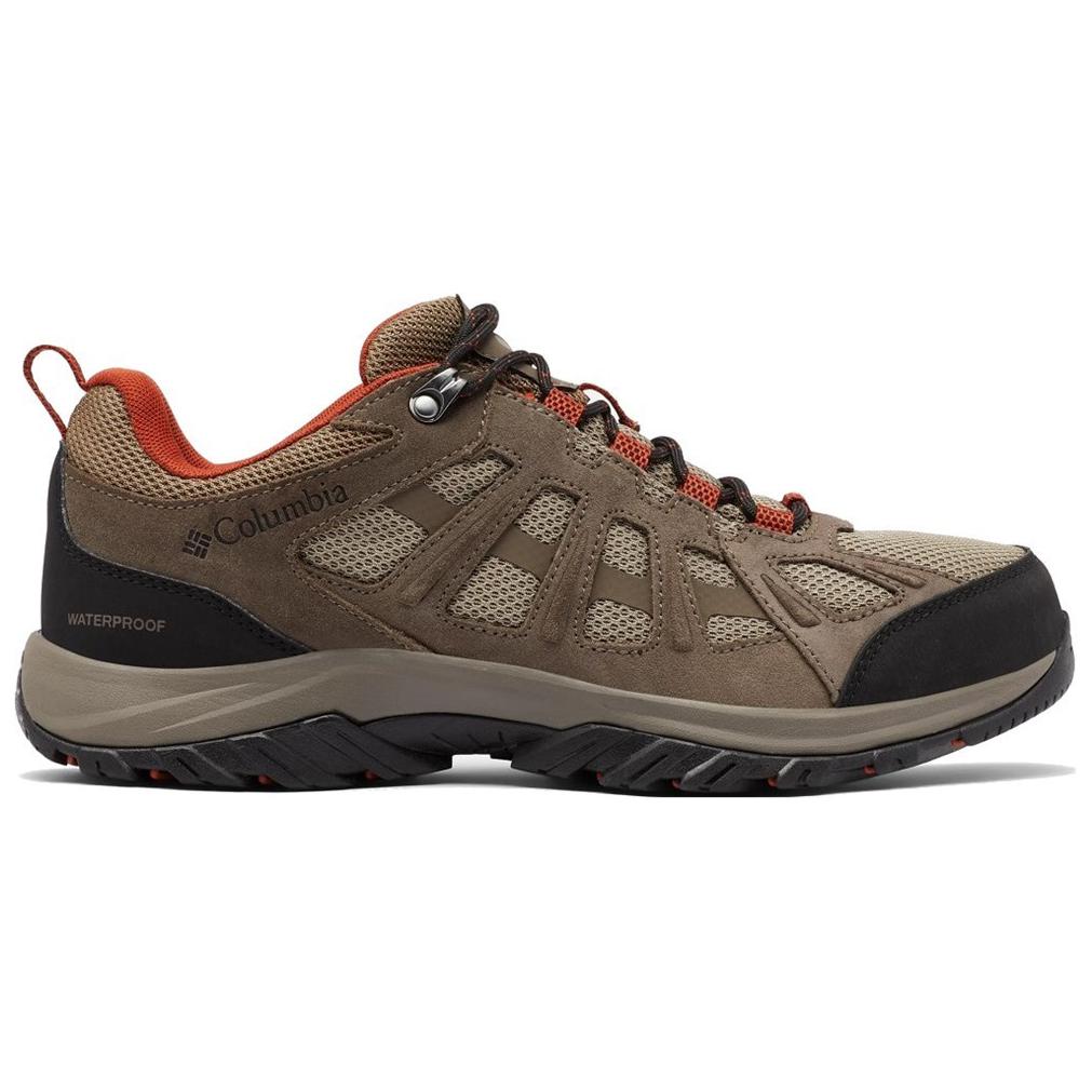 Columbia Redmond 3 Waterproof Comfortable Slip Resistant Abrasion Resistant Low top Outdoor Shoes Men’s Brown