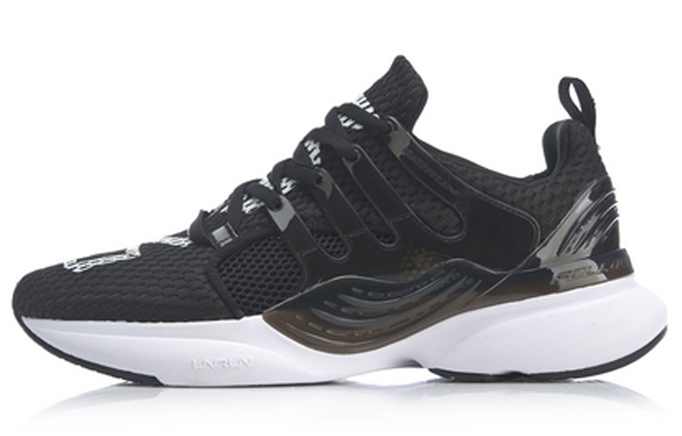Li Ning Crazy Run X Sports Cushioning Rebound Cushioning Rebound Low top Running Shoes Women’s Standard Black