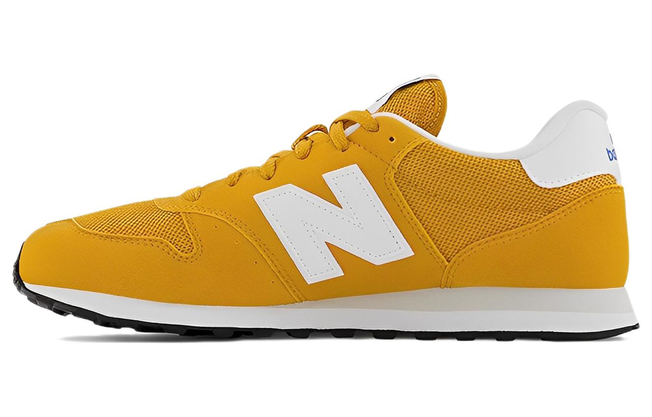 New Balance NB 500 Vintage Slip Resistant, Abrasion Resistant, Lightweight Running Shoes Yellow