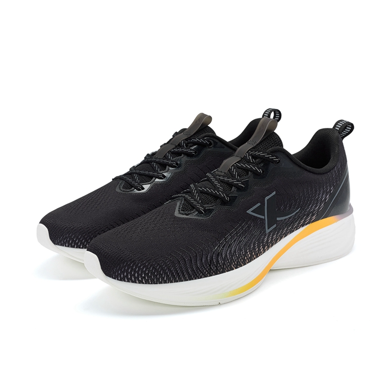 XTEP Comfortable Slip Resistant Abrasion Resistant Low top Running Shoes Women’s Black Purple