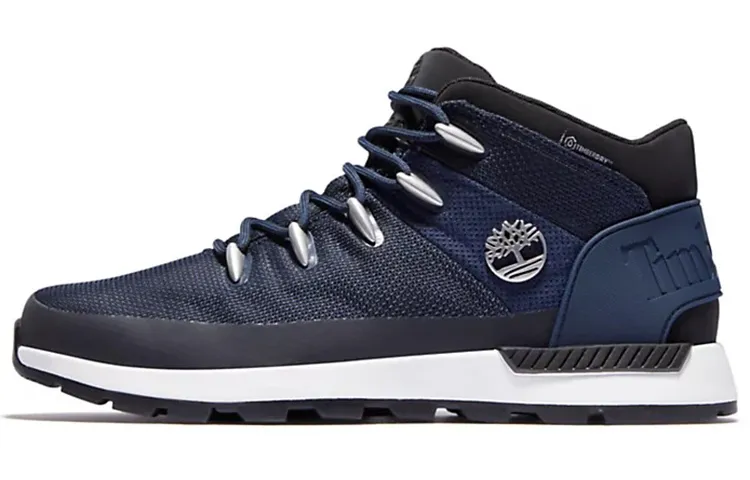 Timberland Sprint Trekker Chukka Breathable And Wear resistant Ankle Length Outdoor Boots Navy Blue