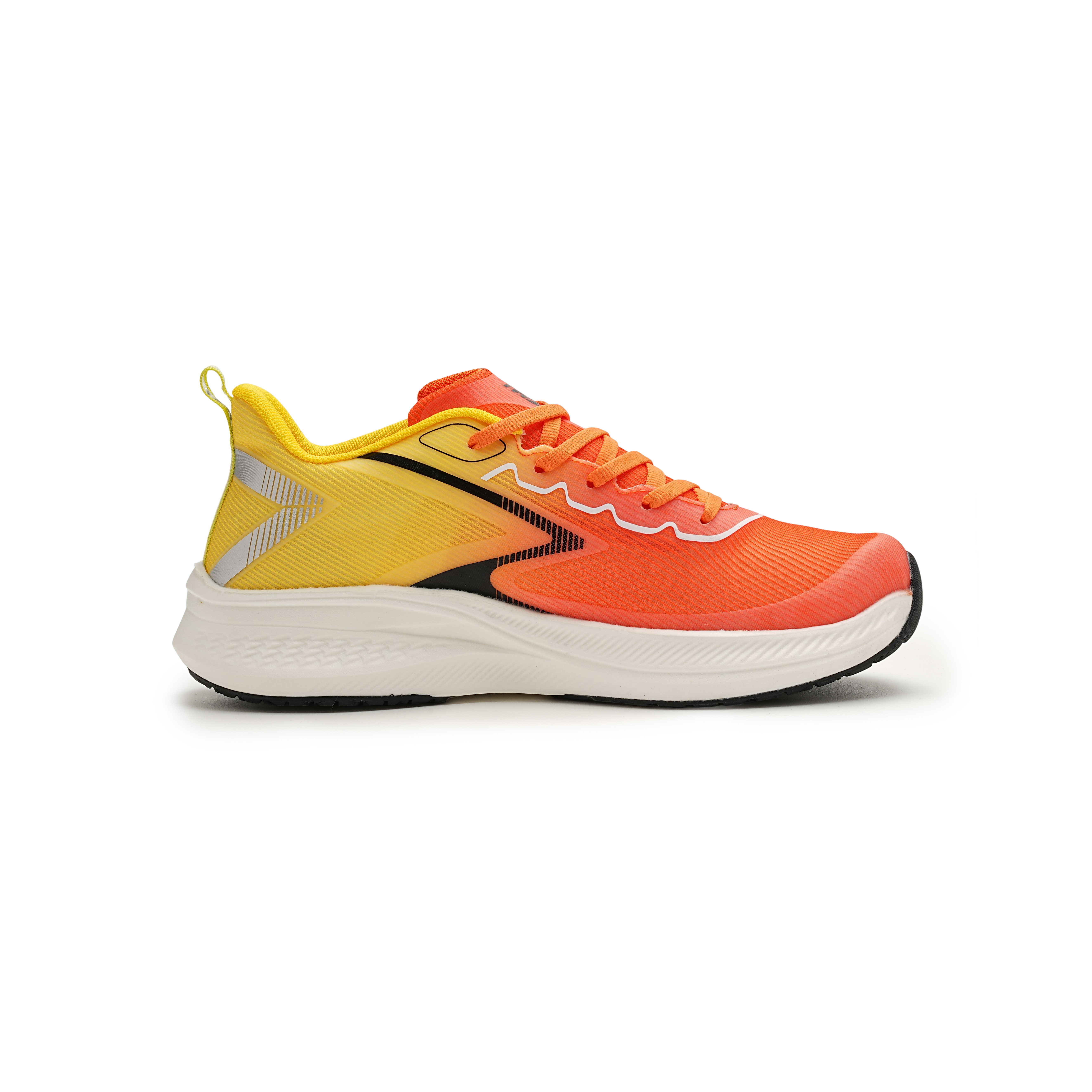 IWZI Slip Resistant Abrasion Resistant Slip Resistant Abrasion Resistant Low top Running Shoes Unisex Amber Orange