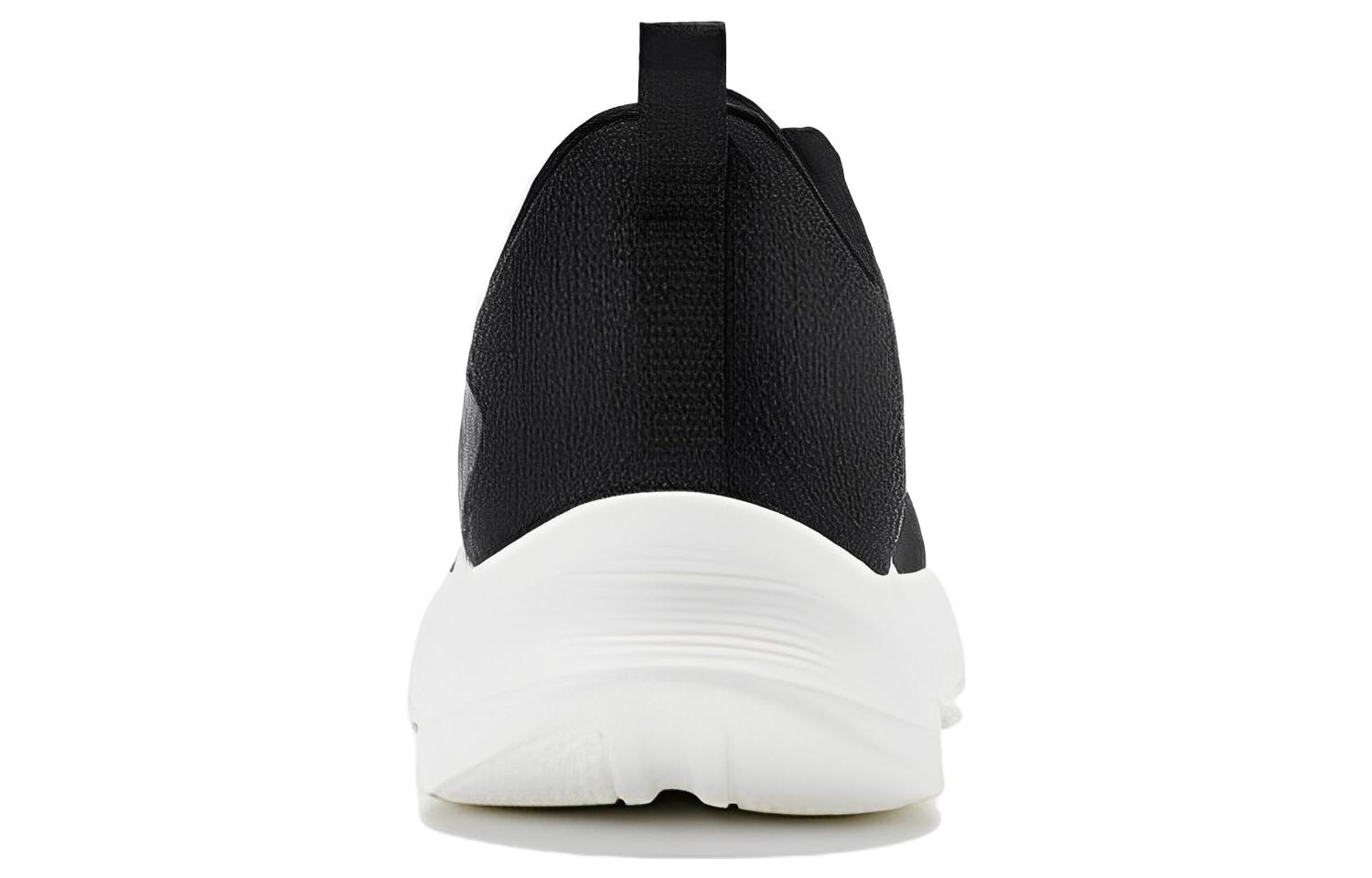 PEAK Versatile Fabric Slip Resistant, Abrasion Resistant, Breathable Low top Running Shoes Men’s Black White