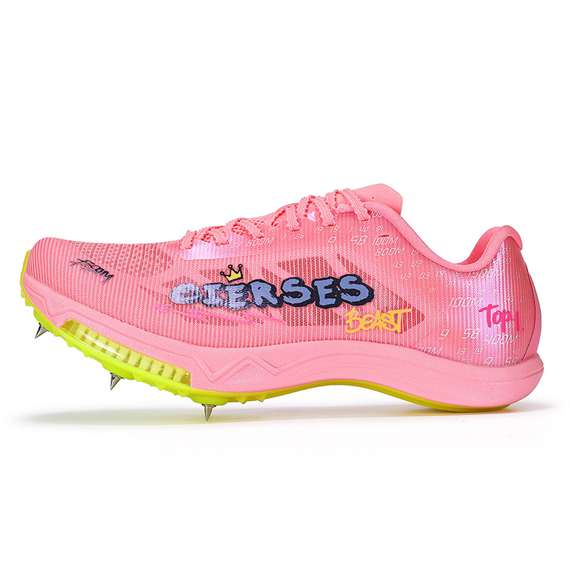 CIERSES Running Shoes Unisex Fluorescent Coral Powder