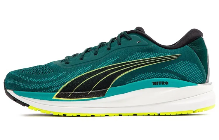 PUMA Magnify Nitro Knit 'Green Gold Gray'