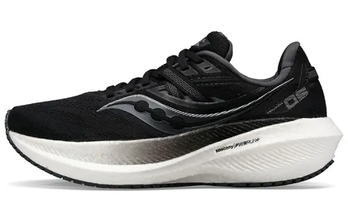 saucony Women's Triumph 20 Wide 'Black White'