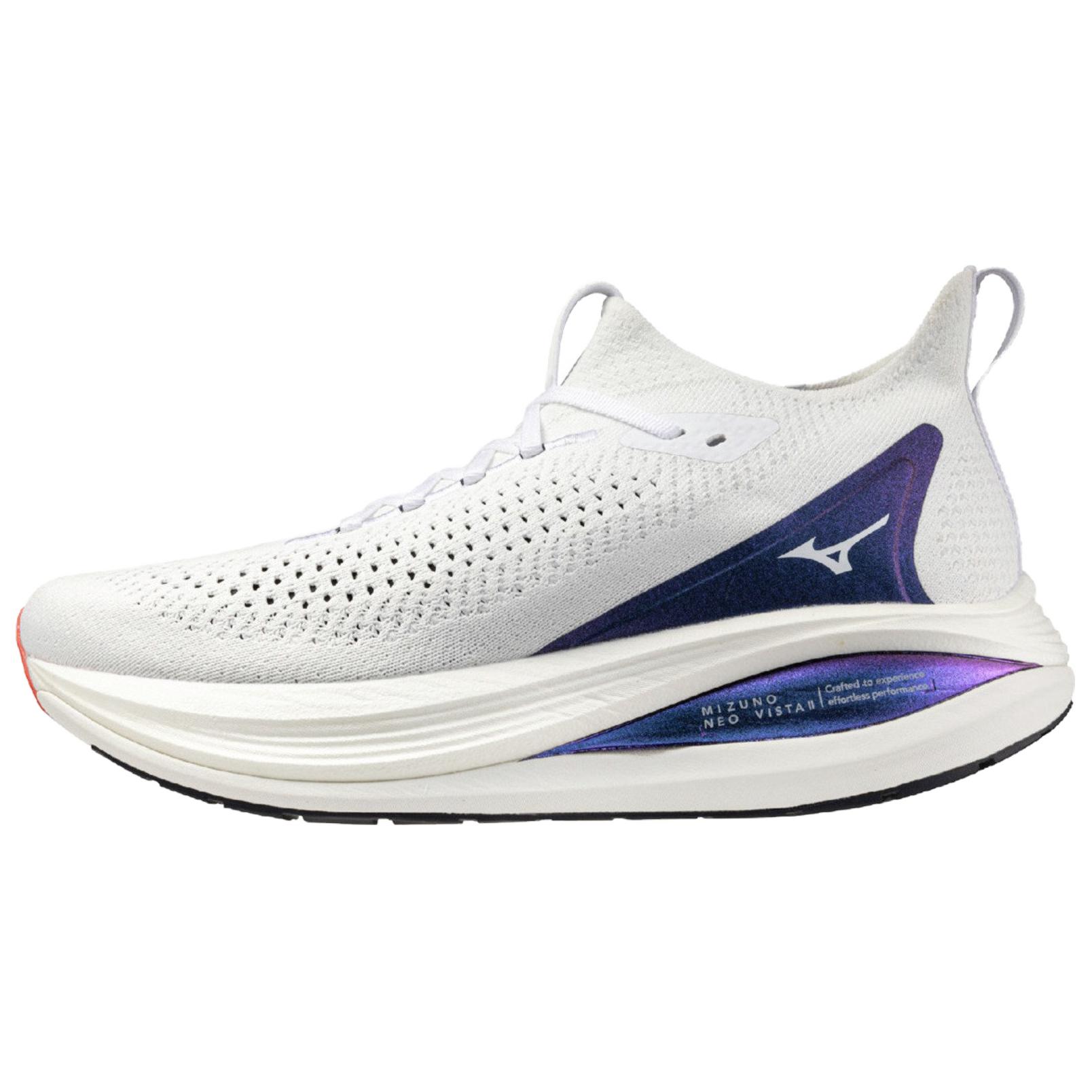 Mizuno Neo Vista 2 Abrasion Resistant Abrasion Resistant Low top Running Shoes Unisex White Blue Purple