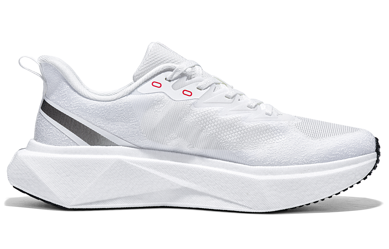 Kappa Slip Resistant Abrasion Resistant Low top Running Shoes Unisex White Black Red