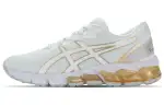 Asics Gel Quantum 180 Fabric Low top Running Shoes Women's White Brown