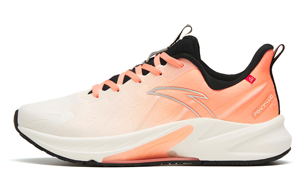 Anta Rocket 4.0 Advanced Training Collection Breathable Low top Running Shoes Women's White Orange Black