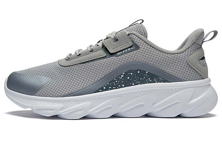361° Bang Rebound Technology Mesh Low top Running Shoes Men’s Gray White
