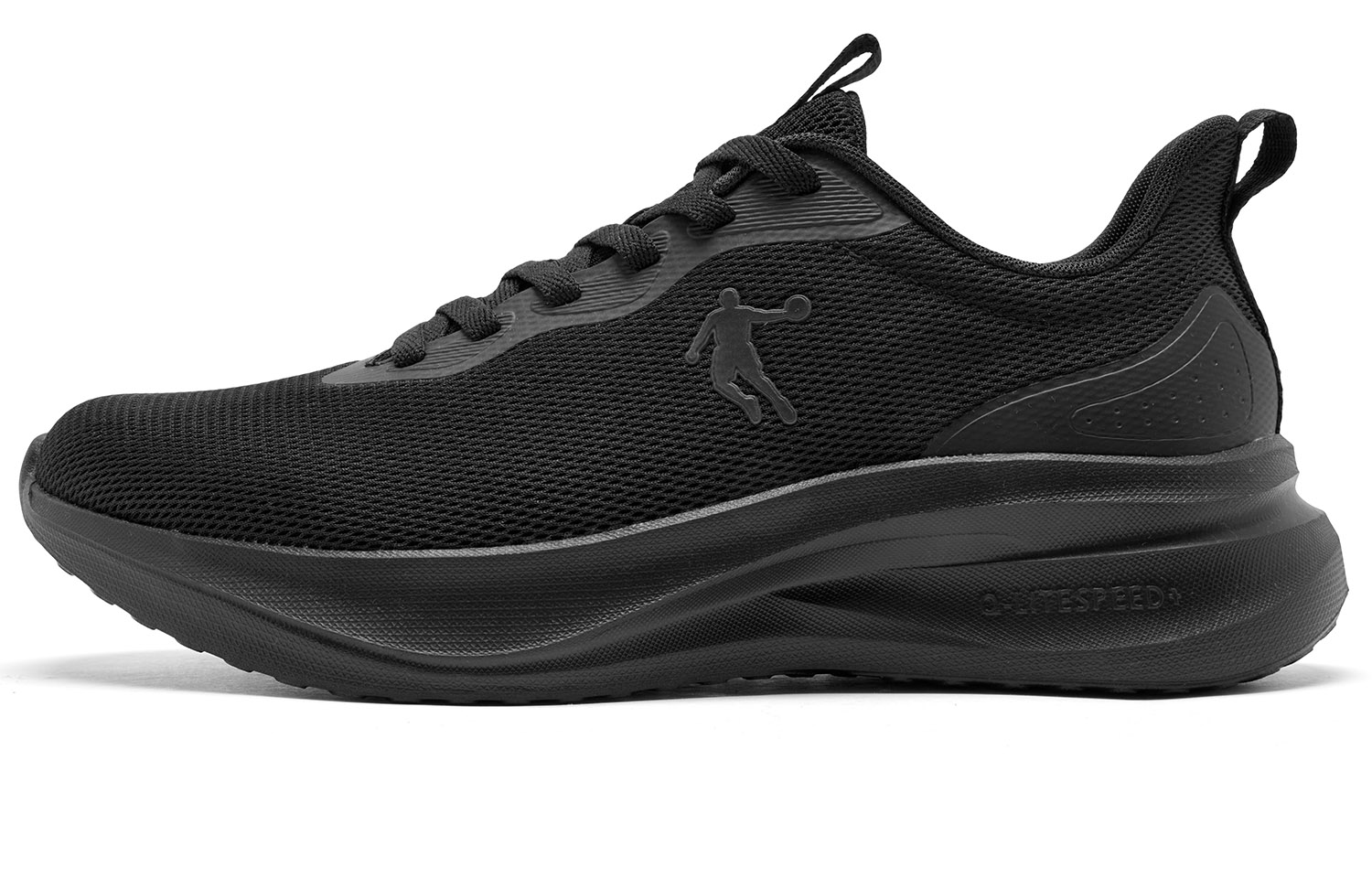 QIAODAN Fabric Cushioning Slip Resistant Abrasion Resistant Breathable Lightweight Rebound