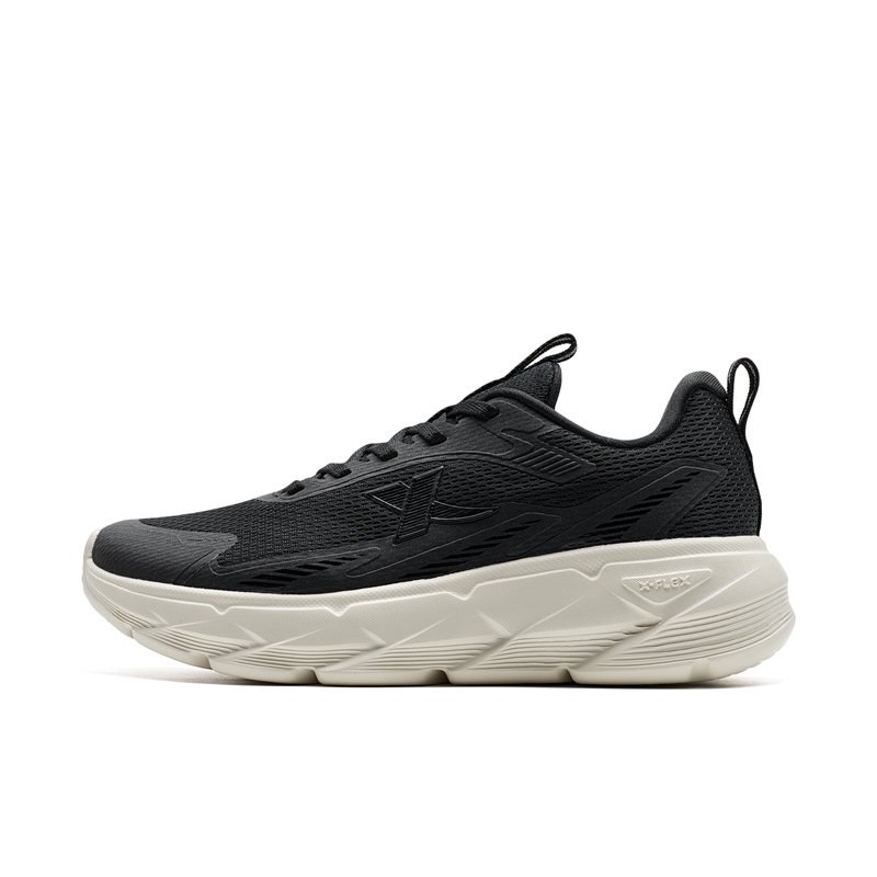 XTEP Cushioning Abrasion Resistant Breathable Low top Casual Running Shoes Women’s Black