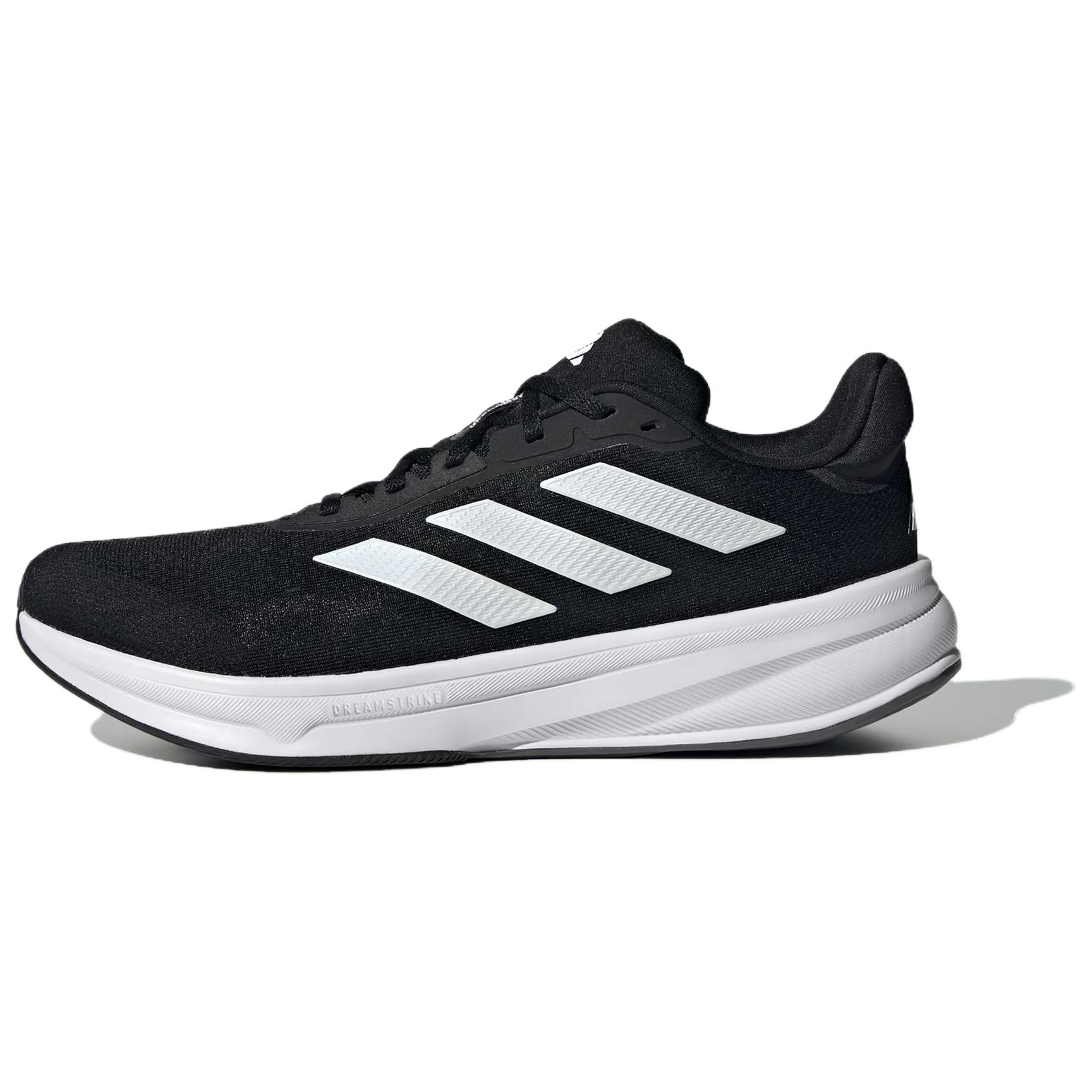 Adidas Response Super Slip Resistant Abrasion Resistant Low top Running Shoes Men’s Black