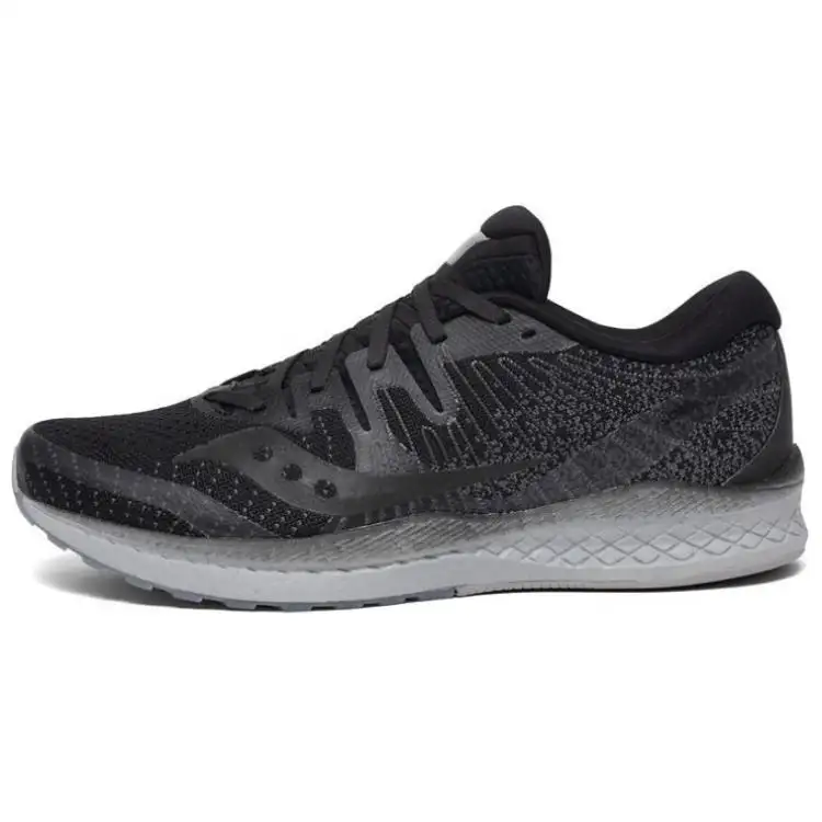 Saucony Liberty ISO 2 Versatile Low top Running Shoes Men's Black Gray