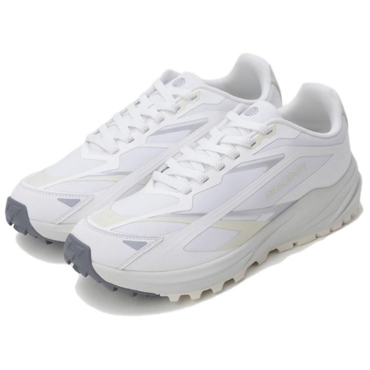 DESCENTE Futec V2 Slip Resistant Abrasion Resistant Low top Running Shoes Unisex White