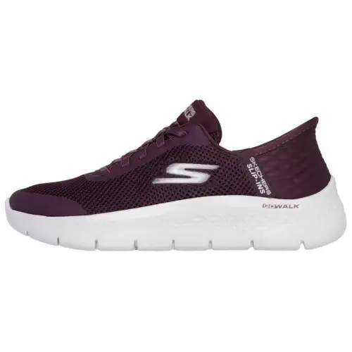 Skechers Go Walk Fle Lightweight Casual Shoes Women's Red