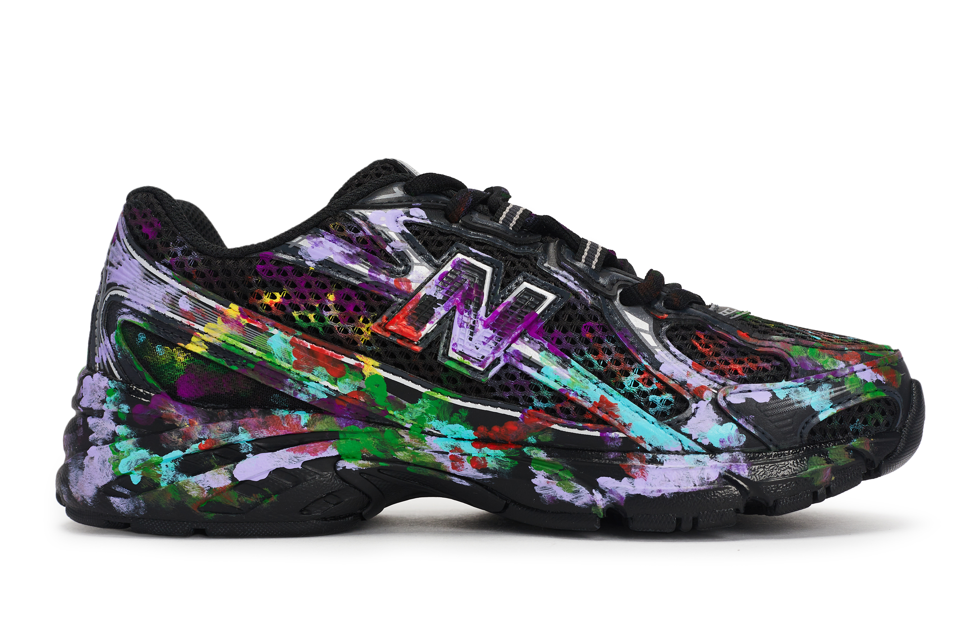 New Balance NB 740 Abrasion Resistant Abrasion Resistant Low top Running Shoes Unisex Black Red Purple Green