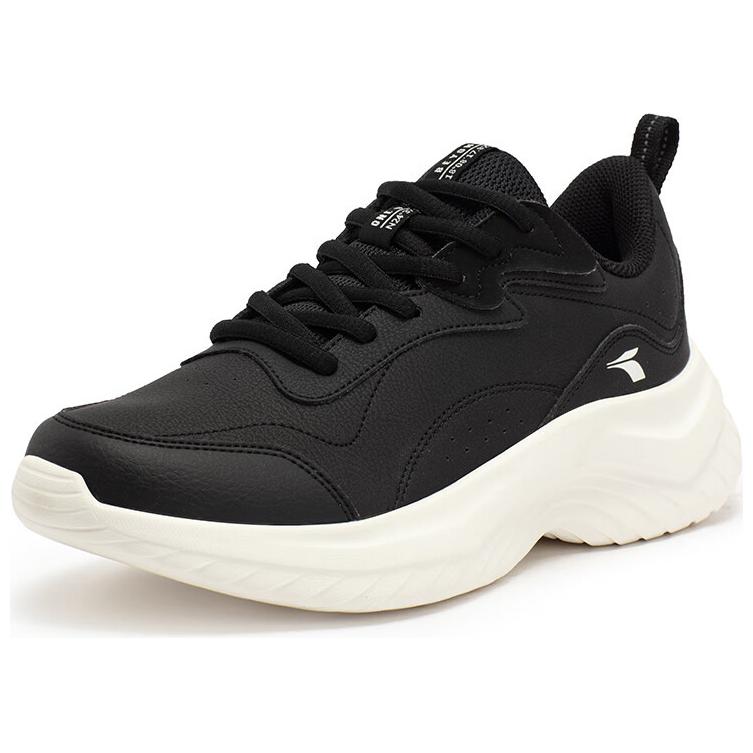 361° Abrasion Resistant Low top Running Shoes Women’s Black White
