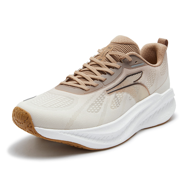 361° Blast Foam 4SE Cushioning Slip Resistant Breathable Low top Casual Running Shoes Men’s Umber Gray