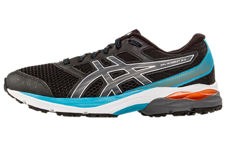 ASICS Gel Shogun 3 Running Shoes Men's Low Top Black/Blue