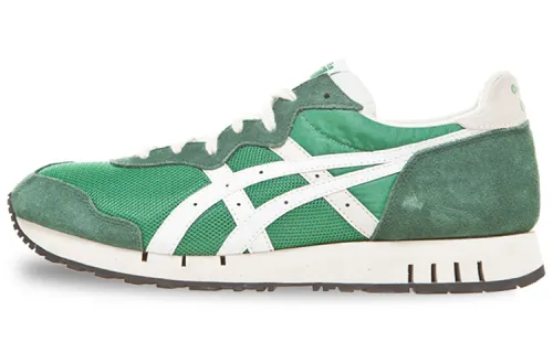 Onitsuka Tiger X Caliber Synthetic Leather Abrasion Resistant Low top Running Shoes Unisex Green