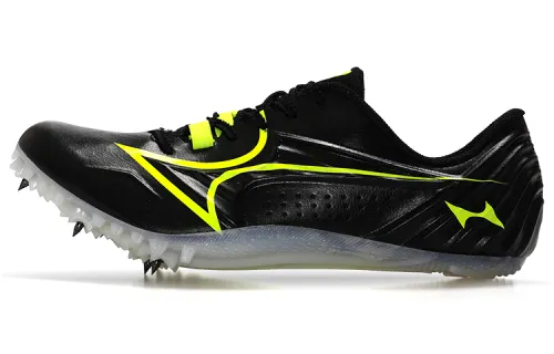 HEALTH Running Shoes Unisex Low Top Black/Neon Green