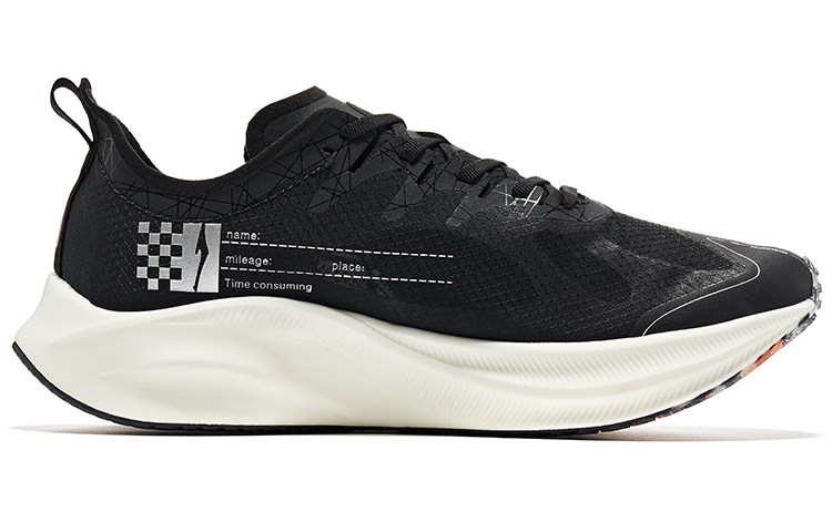 Erke Low top Running Shoes Women’s Black White
