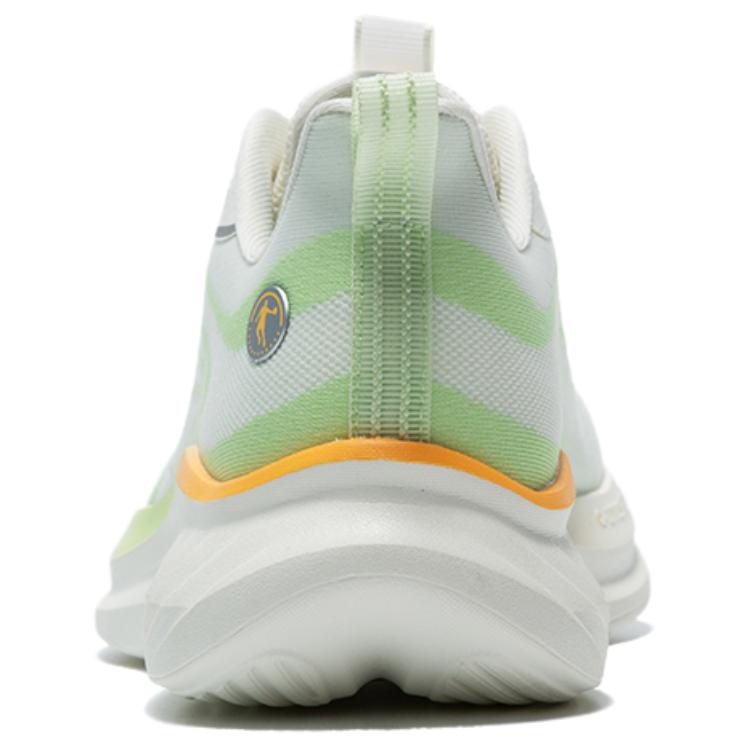 QIAODAN Cushioning Breathable Lightweight Low top Casual Running Shoes Men’s White Green
