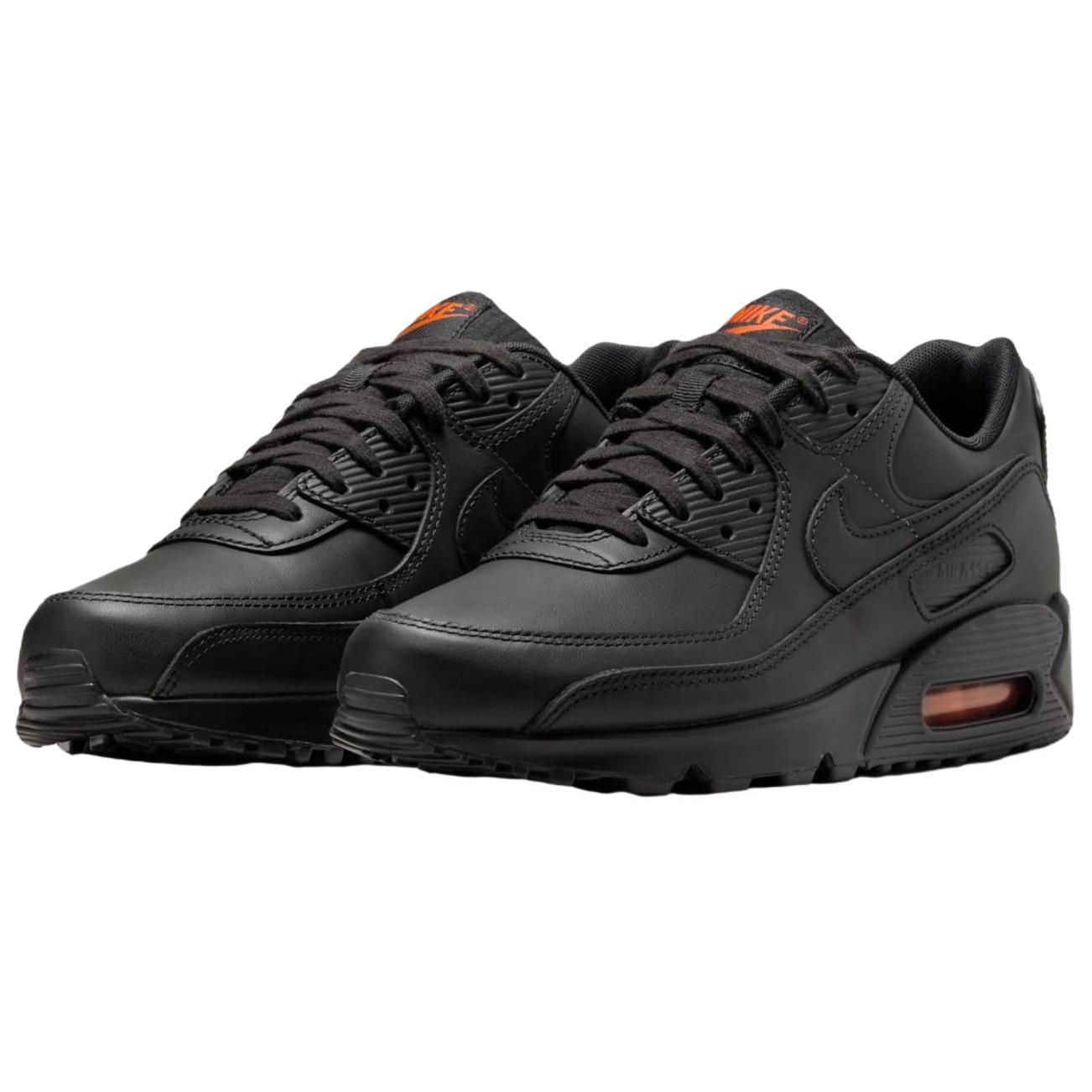 Nike Air Max 90 Casual Running Shoes Unisex Black