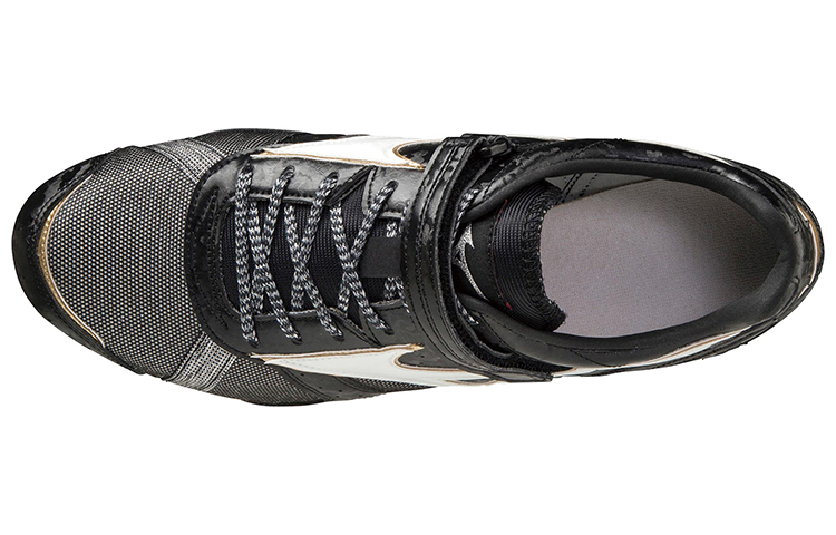 Mizuno Geo AJ C Running Shoes Unisex Low Top Black/White/Gold