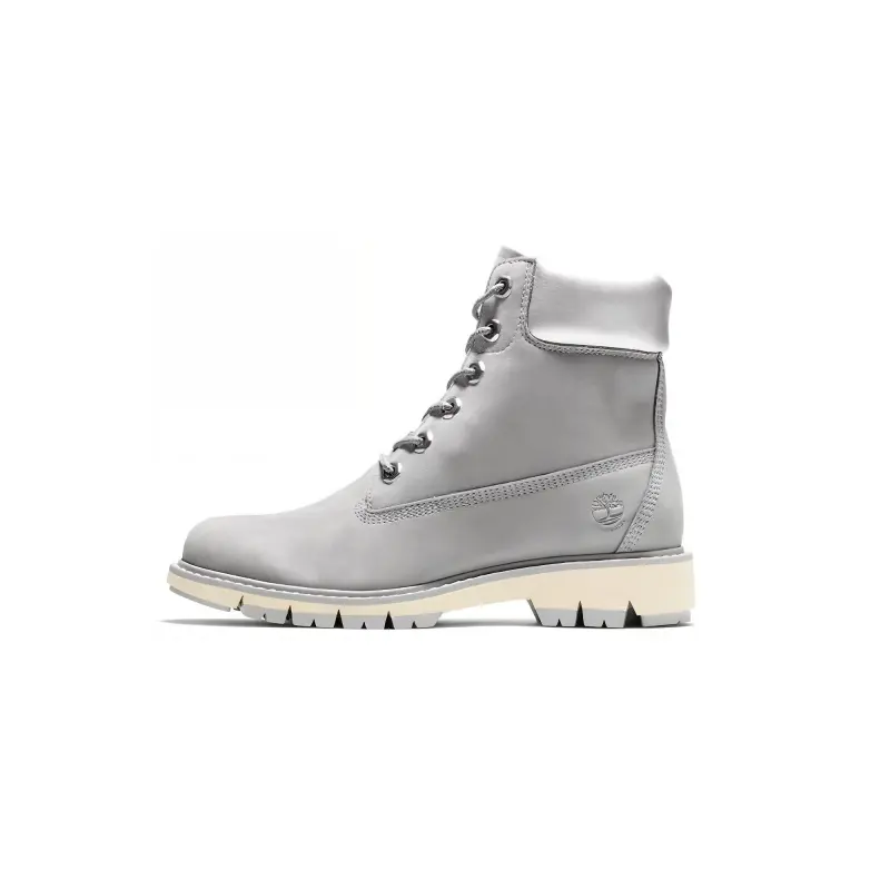 Timberland 6 Inch Waterproof Abrasion Resistant Cushioning Workwear Knee High Outdoor Boots Women's Light Gray