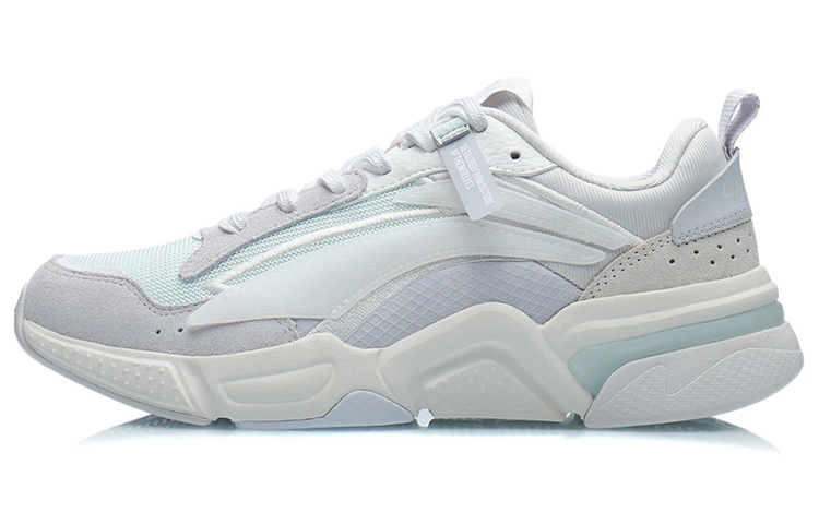 Li Ning Textile, Synthetic Leather Soft Cushioning Breathable Abrasion Resistant Slip Resistant Low top Running Shoes