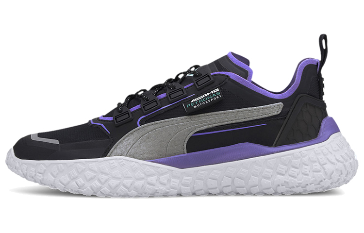 PUMA Mercedes OCTN Running Shoes Men's Low Top Black/Purple/White