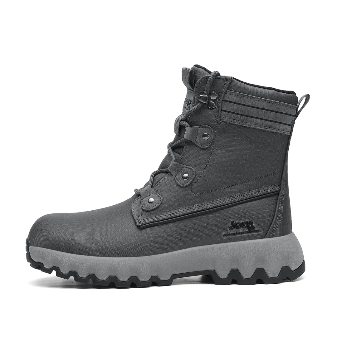 Jeep Crew Outdoor Boots Men's Gray