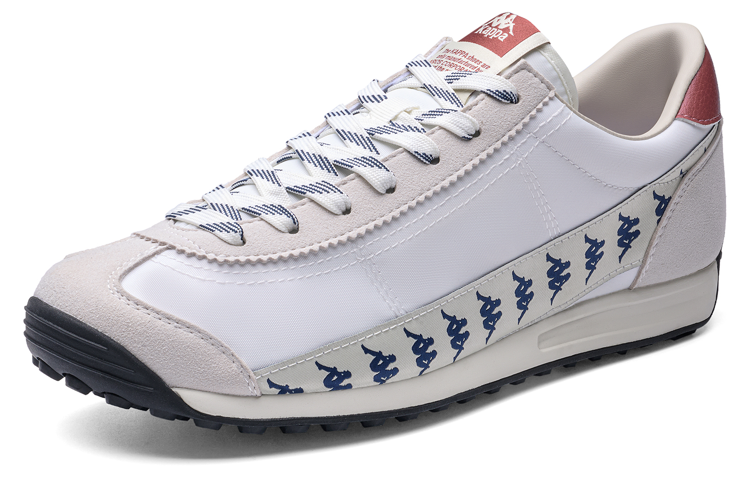 Kappa Slip Resistant Breathable Coverage Support Low top Running Shoes Unisex Winter White