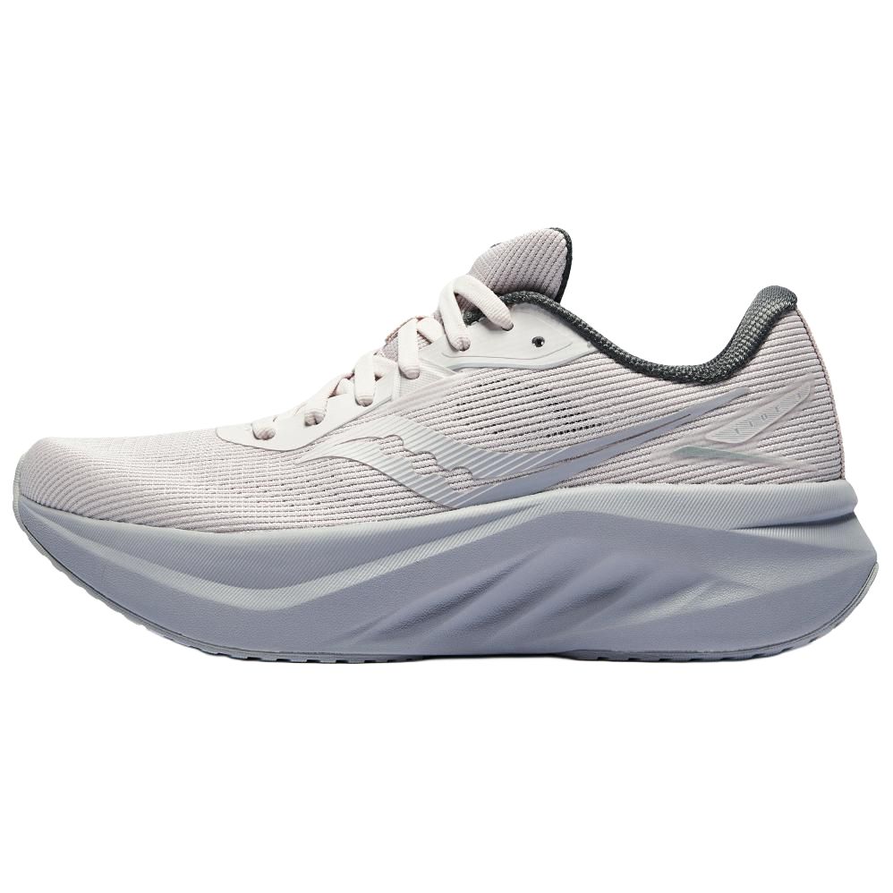 Saucony TIDE Wave 3 Slip Resistant Abrasion Resistant Low top Running Shoes Women’s Gray Purple