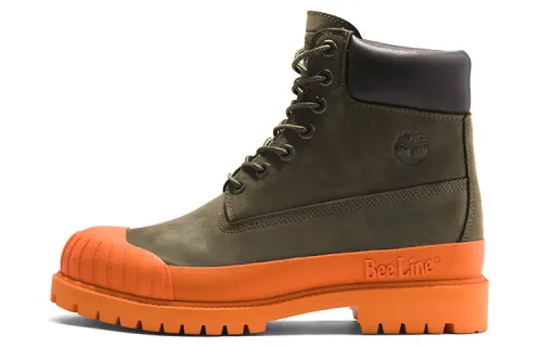 Timberland Waterproof And Wear-resistant Crew Outdoor Boots Women's Orange Green