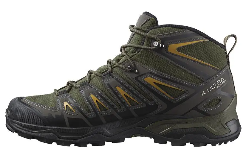 SALOMON X Ultra Pioneer X Ultra Pioneer MID CSWP Mesh Fashion Slip Resistant Abrasion Resistant Mid top Outdoor Shoes