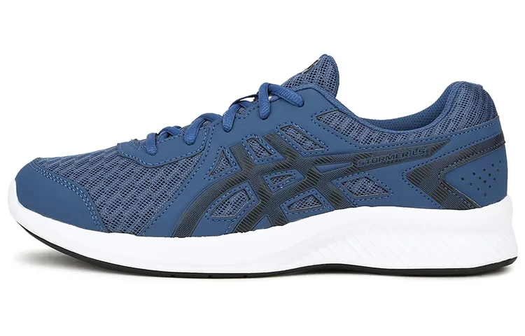 Asics Gel Cumulus 24 Fabric Low top Running Shoes Men's Navy Blue